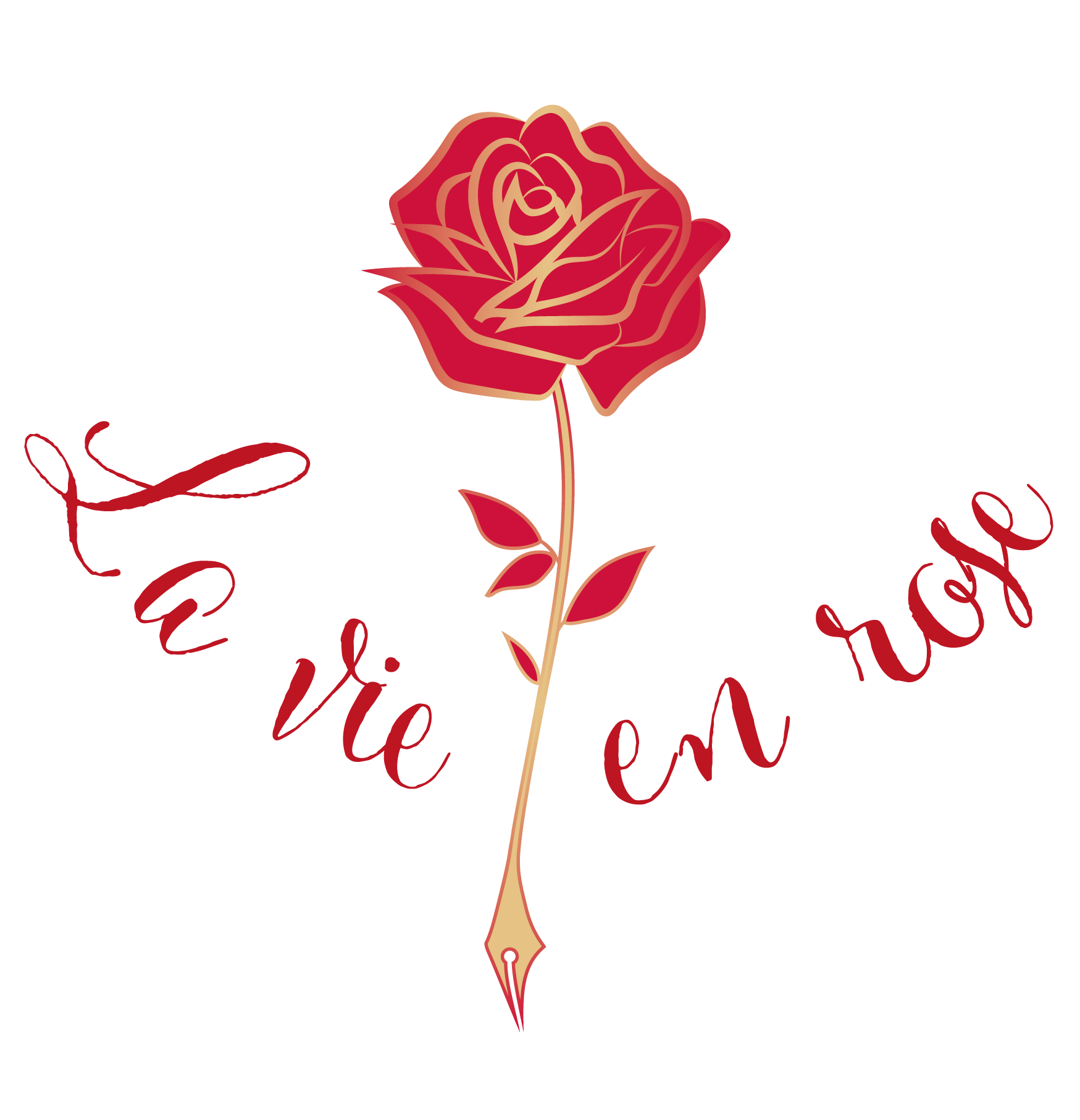 La vie en rose Logo Collana